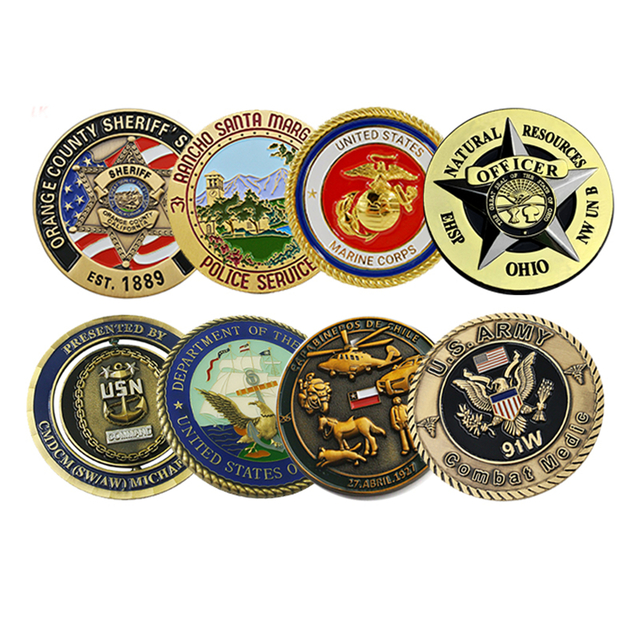 Coin Maker Cheap Custom Pirate Challenge Coins Antique Metal Coin
