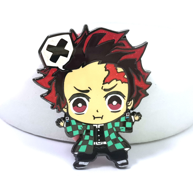 Wholesale No Minimum Metal Pins Supplier Glitter Brooch Anime Hard Enamel pin Soft Lapel Badge Manufacturer Custom Enamel Pin