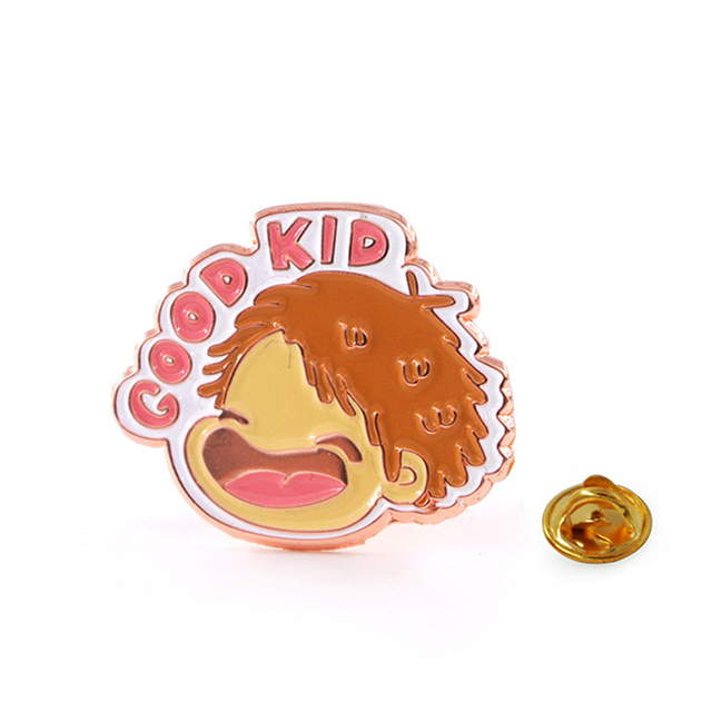 Funny Enamel Award Graduation Lapel Pin Maker