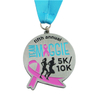 Breast Cancer Awareness Sport Medal