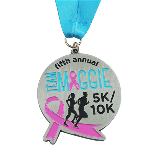 Breast Cancer Awareness Sport Medal