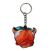 Oem Sublimation 2d Pvc Keychain