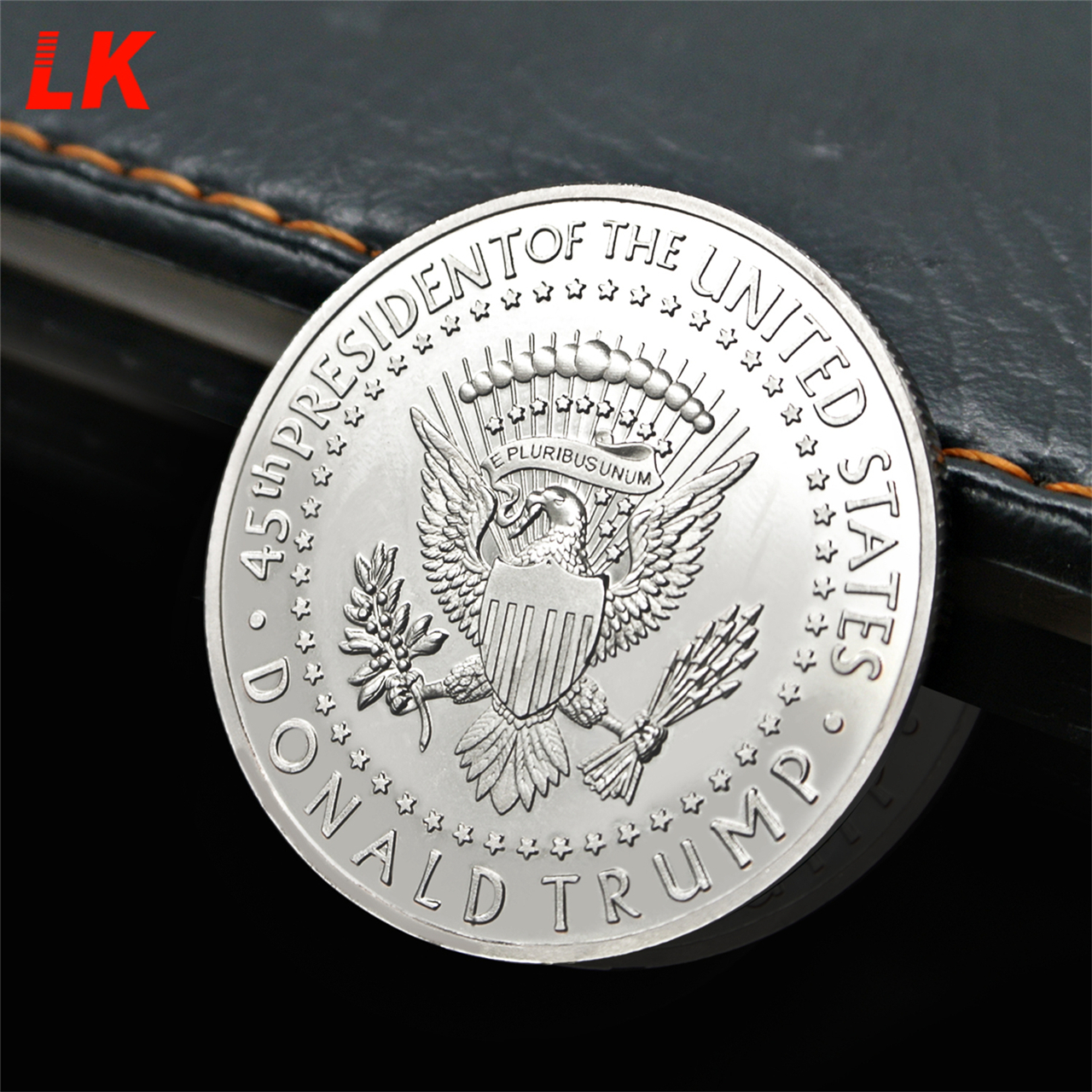 Save America again Souvenir Personal Custom Coin Metal Gold Silver trump challenge coin trump coin 2024 With Plastic Box