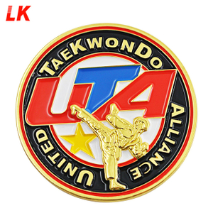 Custom USA Military Navy Marine Enamel Souvenir Brass Copper Gold Plated Collectable Commemorative Metal Challenge Coin