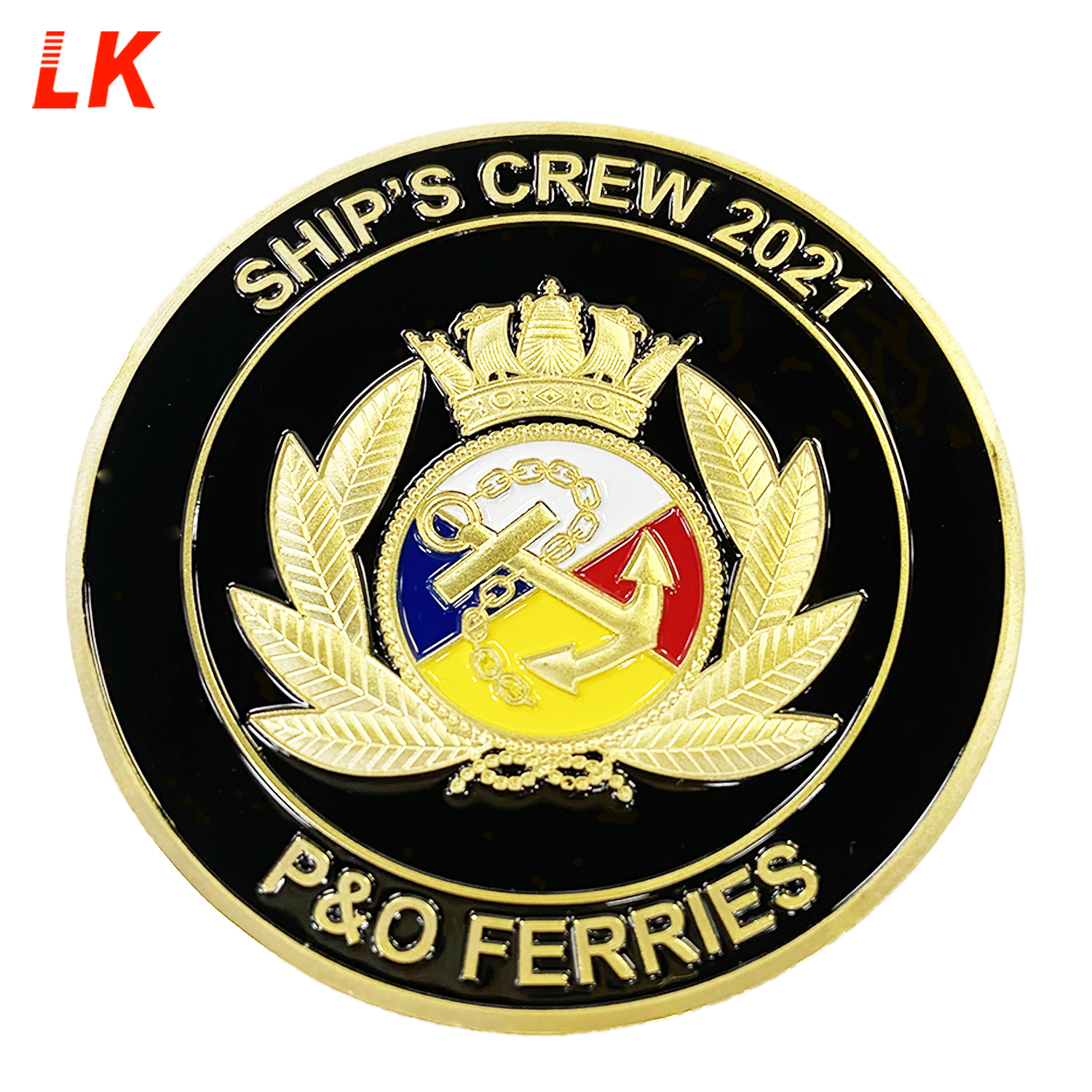 Wholesale Maker crafts Souvenir plated gold Painted Blank Military Army Custom Challenge metal Coins