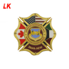 Promotional Custom High Quality Military Firefighters Prayer Challenge Coin Fireman
