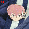 Factory Custom Wholesale Anime Logo Glitter Badge Metal Lapel Soft Hard Enamel Pin