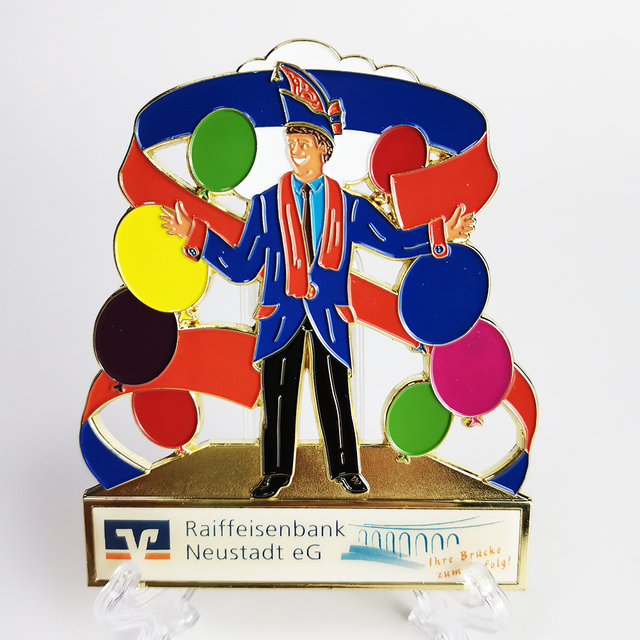 design custom shape soft enamel 2d 3d Epoxy Resin Carnival Medals 【Color Enamel Above, Epoxy Resin Below 】