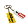 soft rubber silicone keyring pvc keychains 