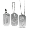 high quality men metal dog tag