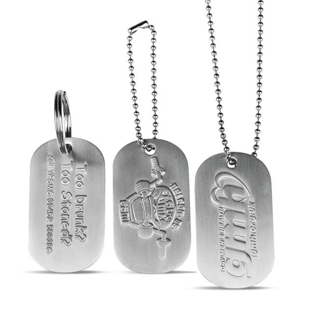 luxury sublimation blank dog tag
