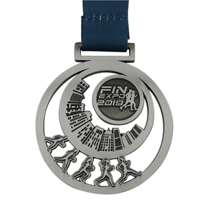 City Marathon Medal Silver