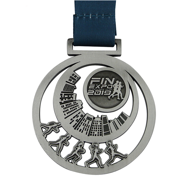 City Marathon Medal Silver