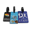 custom soft pvc luggage tags