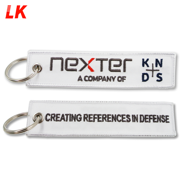 Design Anime Embroidery Name Keychain