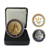 Custom USA Military Navy Marine Enamel Souvenir Brass Copper Gold Plated Collectable Commemorative Metal Challenge Coin