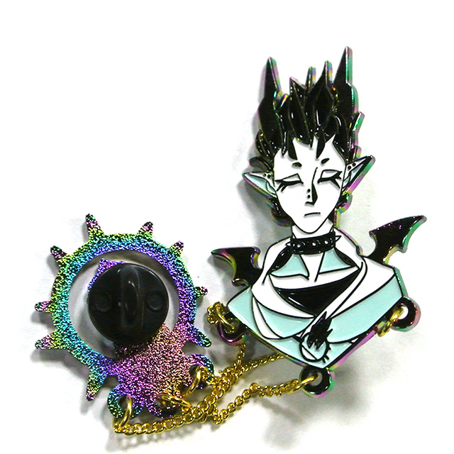 Hot Plating Enamel Rainbow plating Metal Pin Ensure Quality Custom Enamel Pin Metal