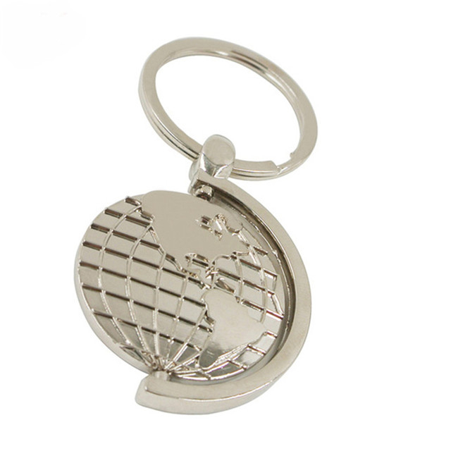 Silver Key Chain Ring for Men