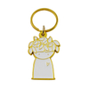 Cartoon Kids Gold Key Chain