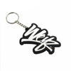 soft rubber silicone keyring pvc keychains 