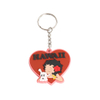 bulk cartoon rubber pvc keychain