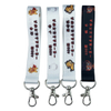 Smooth Polyester Lanyard Roll with Keychain Holder