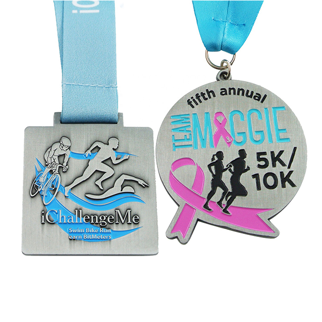 Breast Cancer Awareness Sport Medal