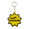Custom Design Soccer Sports Pvc Keychain