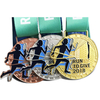 Manufacturer bulk wholesale 3d engarved bike Cycling Medals