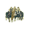 Factory Cheap Custom Metal Enamel Pin Badge BTS Hard Enamel Lapel Pin