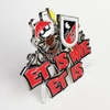 Bulk Multi Color Enamel Carnival Medals 【complex Cut-out Shape, Multiple Enamel Colors, No Epoxy 】