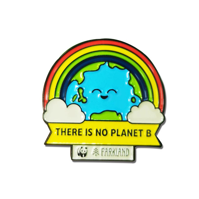 bulk cheap custom rainbow enamel lapel pins for sale