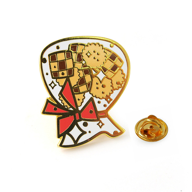 Funny Enamel Award Graduation Lapel Pin Maker