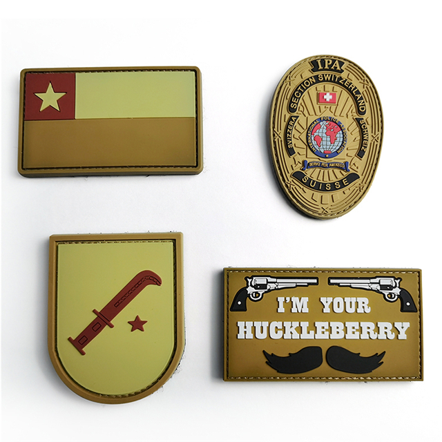 Design 3d Police Pvc Patch 