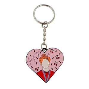 Customise Love Metal Key Chain with Logo