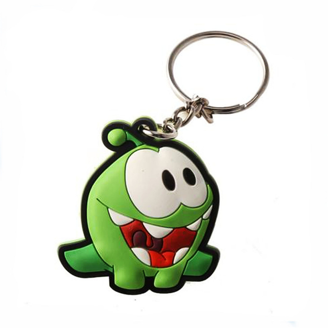 3d anime soft pvc keychain