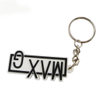 soft rubber silicone keyring pvc keychains 
