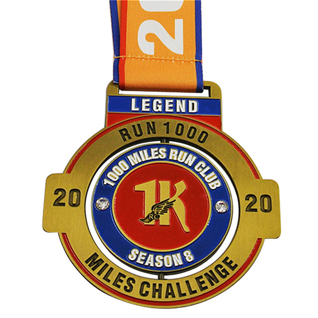 Running 1km Medal 