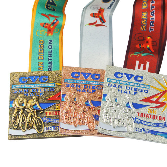 Custom Medal Making Bike Race Medals in Sport