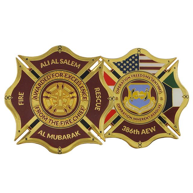 Custom The Coins Logo Canada Challenge Coins