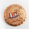 Custom Military Souvenir Army Commemorative Sports Metal Soft Enamel Challenge Coin
