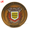 custom own design antique crafts gold silver copper bronze soft enamel zinc alloy 3d metal US challenge coin wholesale