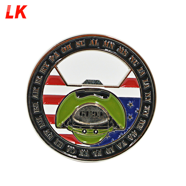 Factory Cheap Price Wholesale Shopping Cart Token Coin Bottle Opener ODM OEM Custom Shopping Cart Token Coin Bottle Opener
