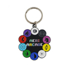 custom logo metal key chain