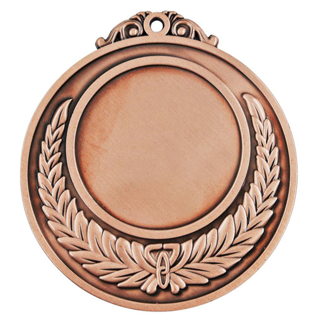 Brass Award Blank Medal