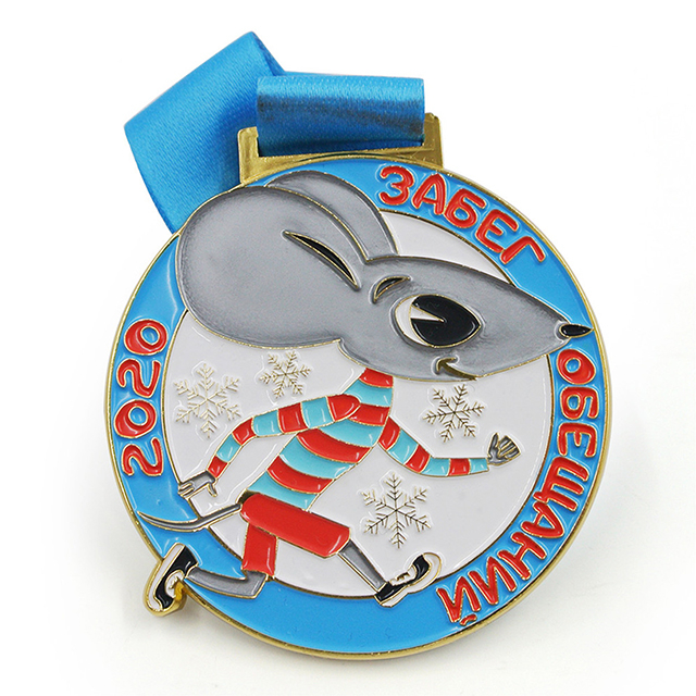 promotional cute metal keys kids anime sport medals