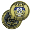 brass metal enamel challenge coin