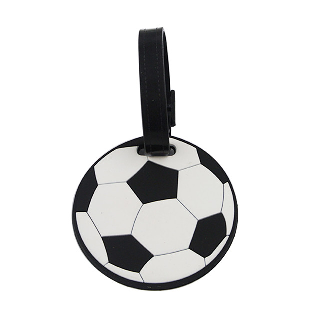 silicone sports team luggage tag