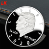 Donald Trump 2024 Challenge Coins, Keep America Great United States Presidential Re-Election Campaign Gold Plated Coin Token
