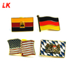 Country Flag Military Army Personalised Lapel Pin Badges